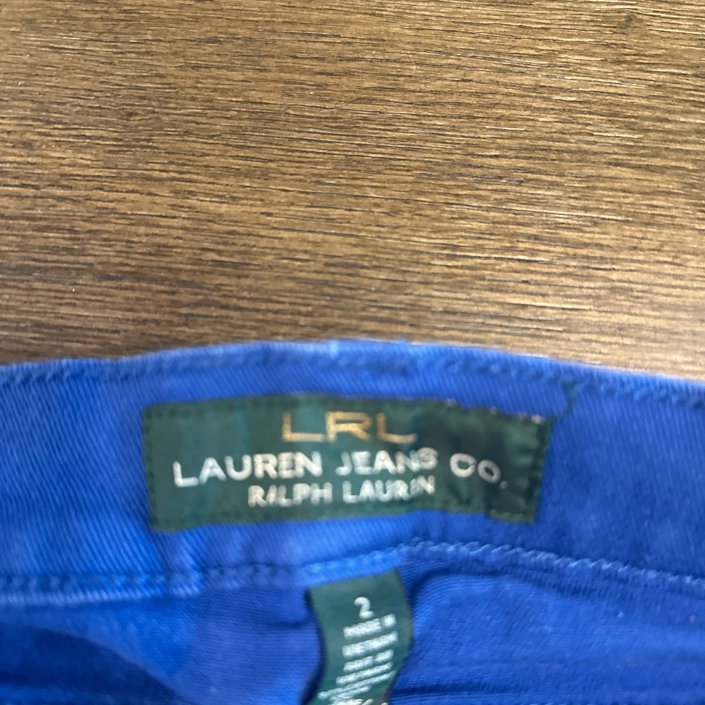 Ralph Lauren Women's Blue Skinny Jeans